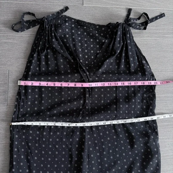 Hatch Twilight Maternity Jumpsuit Size 0 XS Black and White Print Boho Summer